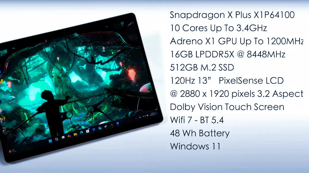 Surface Pro 11 specs